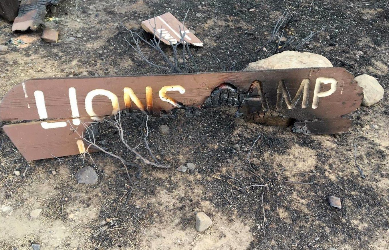 Camp Lamoiile sign